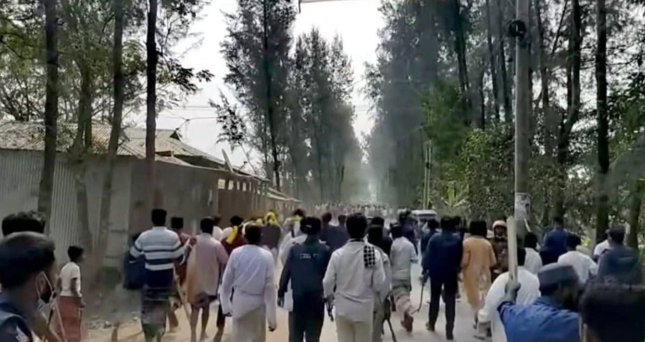 হান্নান মাসউদের গাড়িবহরে হামলা, আহত ১০