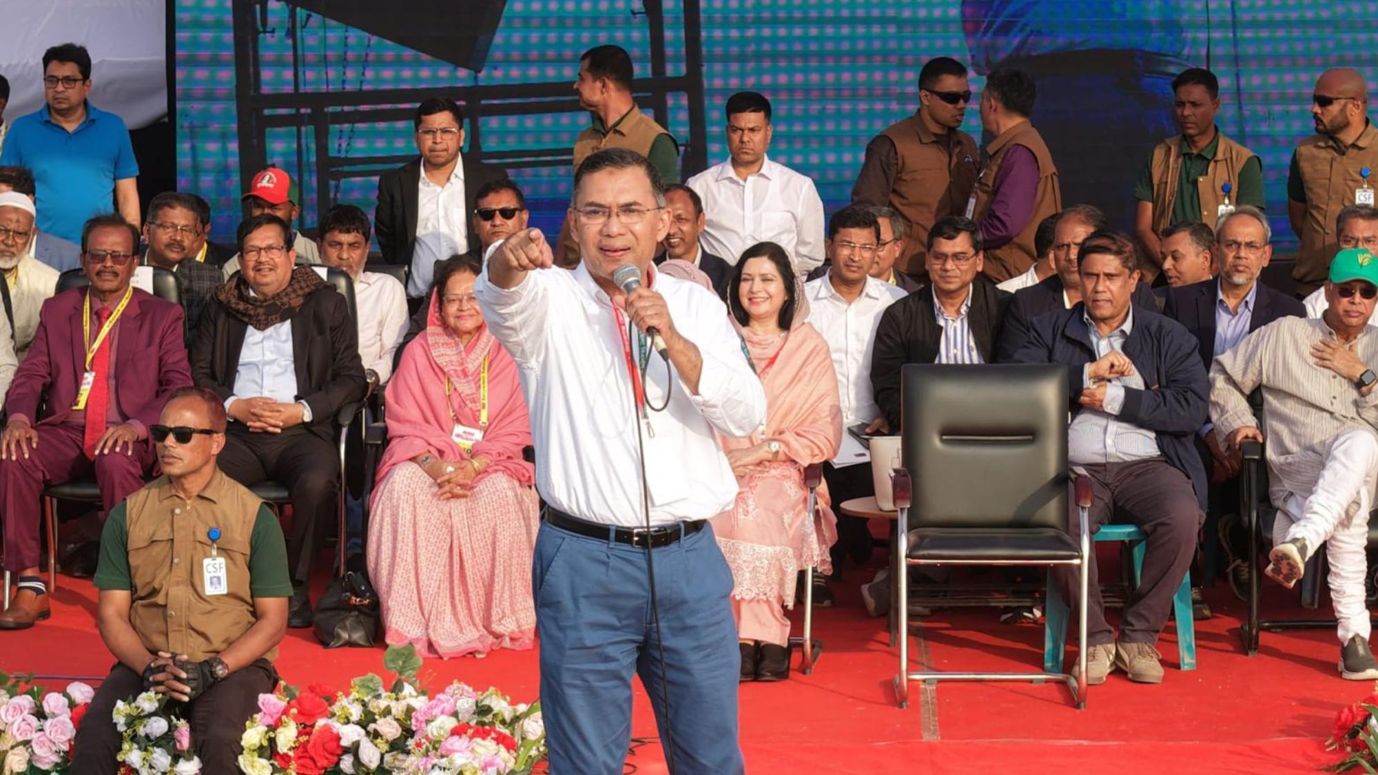 নির্বাচন বাধাগ্রস্ত করার ষড়যন্ত্র চলছে বলে অভিযোগ তারেকের